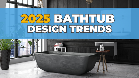 2025 Bathtub Design Ideas You Can Follow for a Luxurious Bathroom