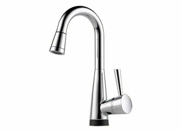 Brizo - 64970LF-PC - Venuto Series Bar/Prep Faucet with SmartTouch Technology Single Handle Pull-Down