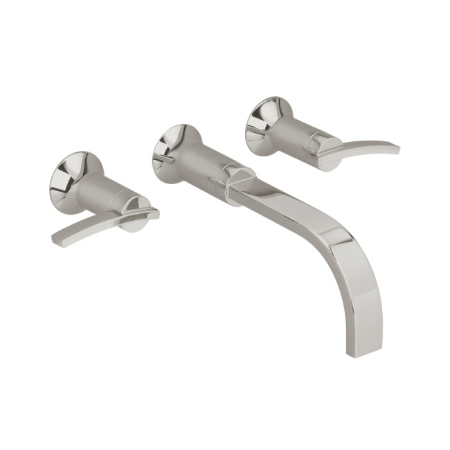 American Standard - 7430.451.295 - Berwick Series Wall-Mounted Widespread Bathroom Faucet with Lever Handles