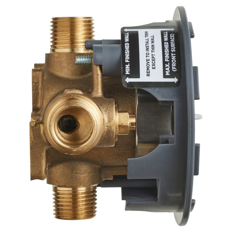 American Standard - RU101SS - Flash Pressure Balance Rough-in Valve With Universal Connections With Screwdriver Stops