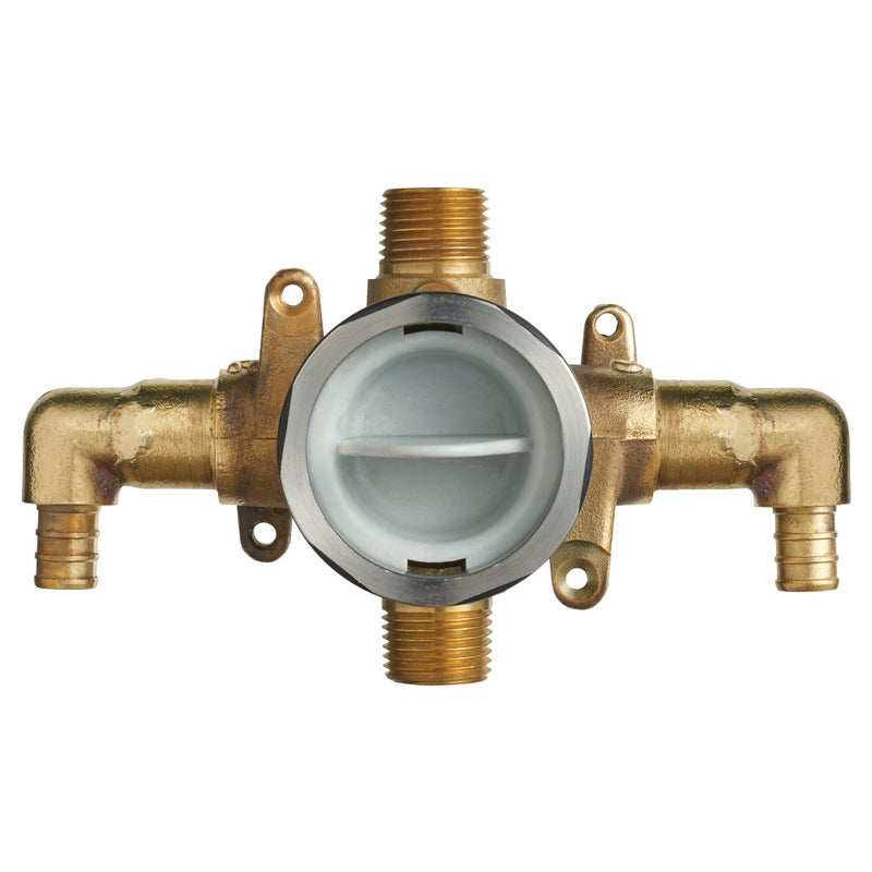 American Standard - RU107E - Flash Pressure Balance Rough-in Valve With Pex Inlet Elbows Universal Outlets - Crimp Connections