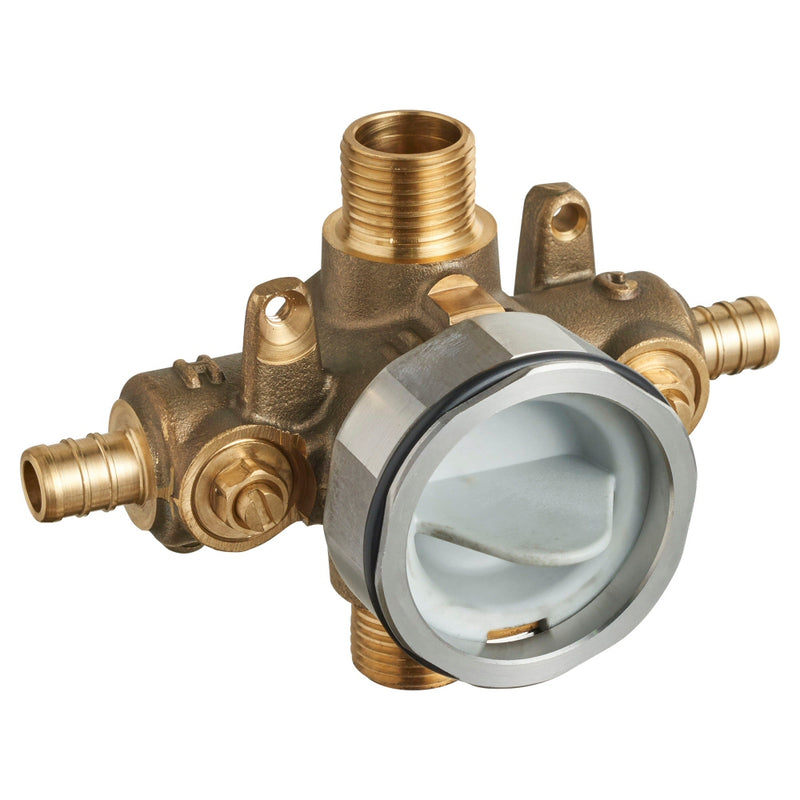American Standard - RU107SS - Flash Pressure Balance Rough-in Valve With Pex Inlets Universal Outlets - Crimp Connections With Screwdriver Stops