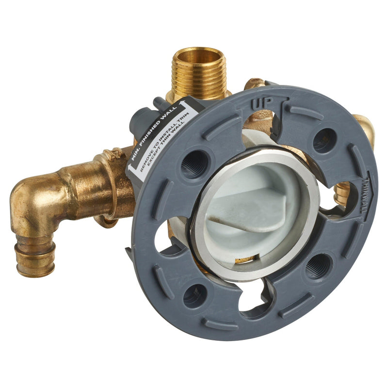 American Standard - RU108E - Flash Pressure Balance Rough-in Valve With Pex Inlet Elbows Universal Outlets - Cold Expansion Connections