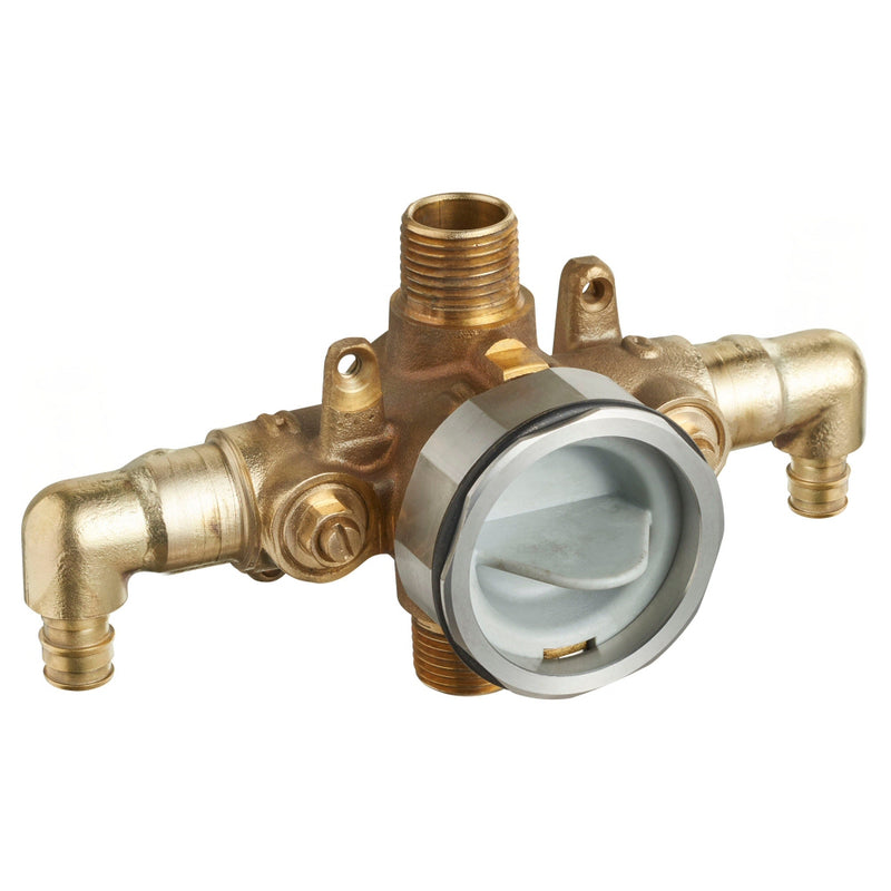 American Standard - RU108ESS - Flash Pressure Balance Rough-in Valve With Pex Inlet Elbows Universal Outlets - Cold Expansion Connections With Screwdriver Stops