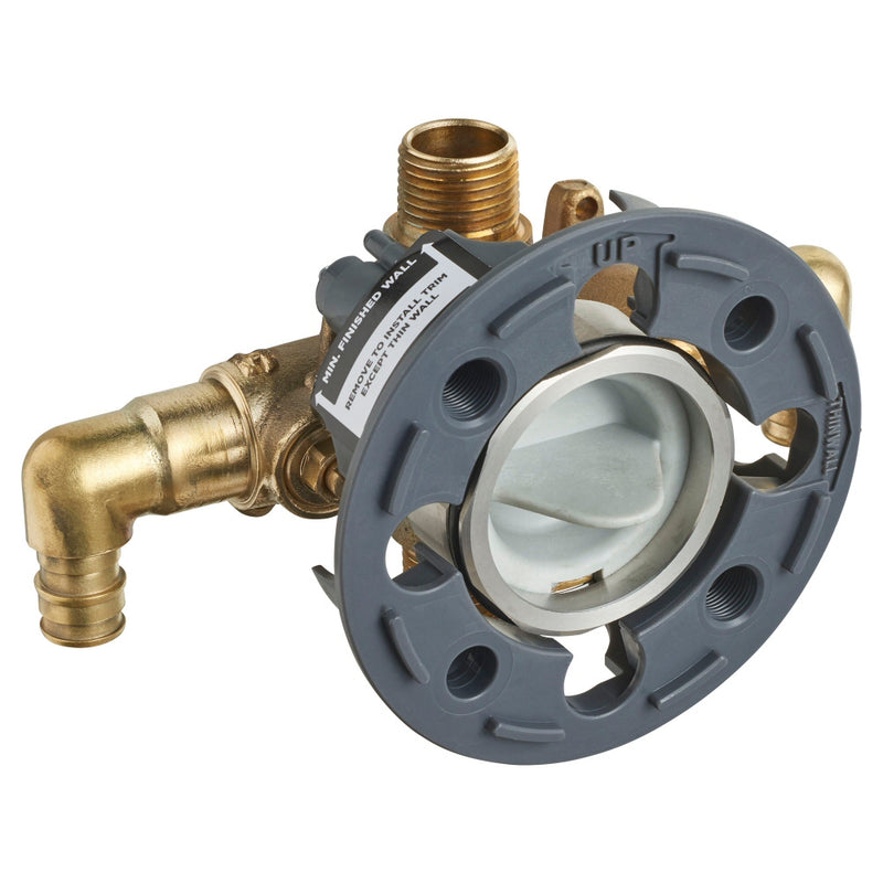 American Standard - RU108ESS - Flash Pressure Balance Rough-in Valve With Pex Inlet Elbows Universal Outlets - Cold Expansion Connections With Screwdriver Stops