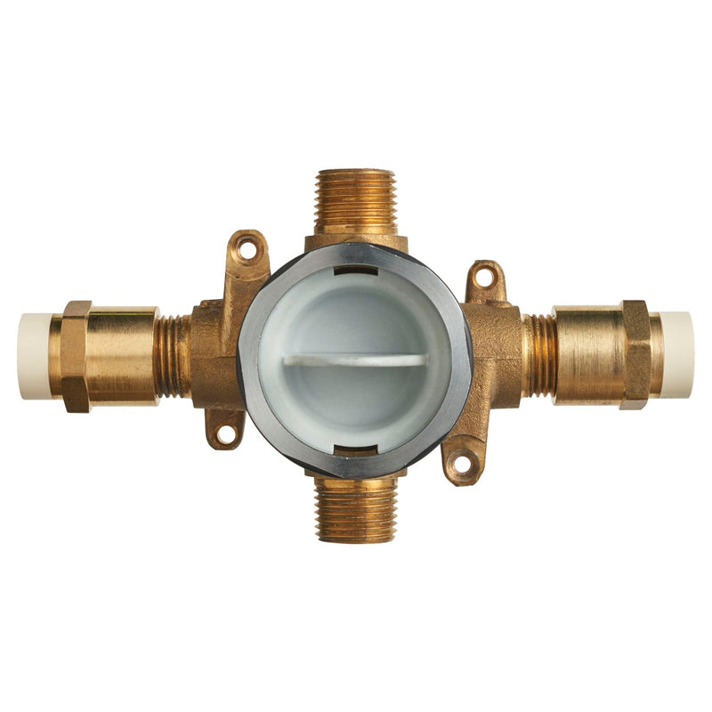 American Standard - RU109 - Flash Pressure Balance Rough-in Valve With CPVC Inlets Universal Outlets