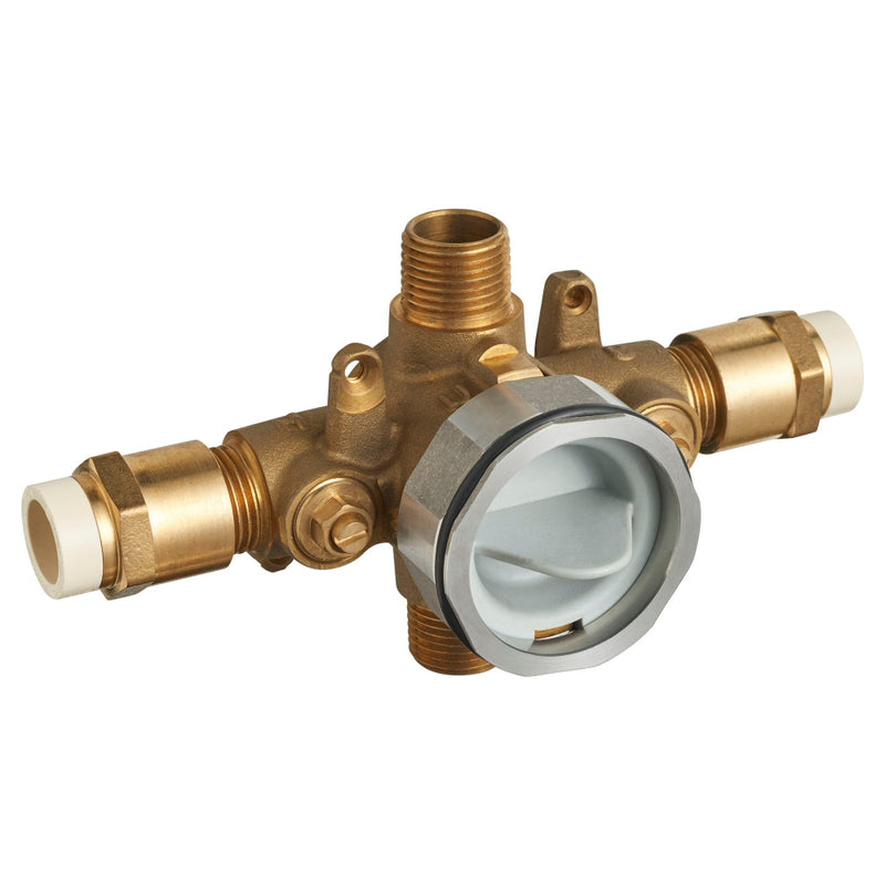 American Standard - RU109SS - Flash Pressure Balance Rough-in Valve With CPVC Inlets Universal Outlets With Screwdriver Stops