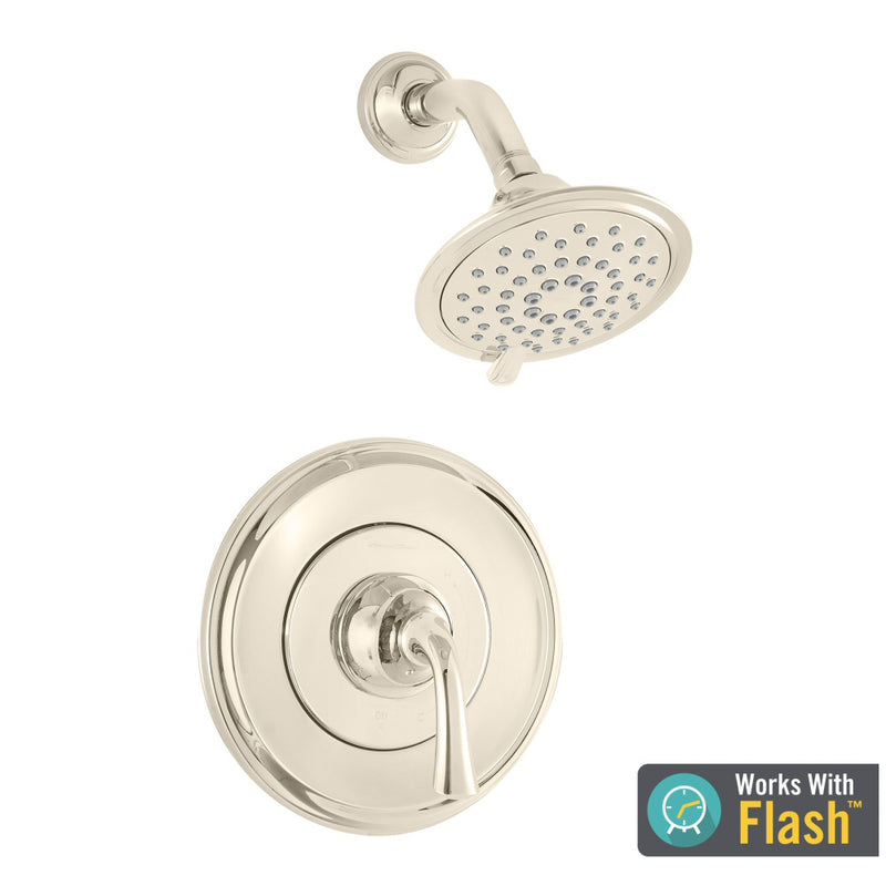 American Standard - TU106.507.xxx - Patience Shower Only Trim Kit with Water-Saving Shower Head and Cartridge - LESS VALVE