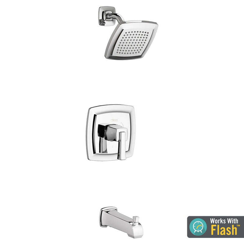 American Standard - TU353.502.002 - Townsend Tub and Shower Trim Kit with Cartridge - LESS VALVE