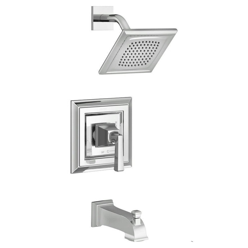 American Standard - TU455.502.xxx - Town Square S Tub and Shower Trim Kit with Pressure Balance Cartridge - 2.5 GPM - LESS VALVE