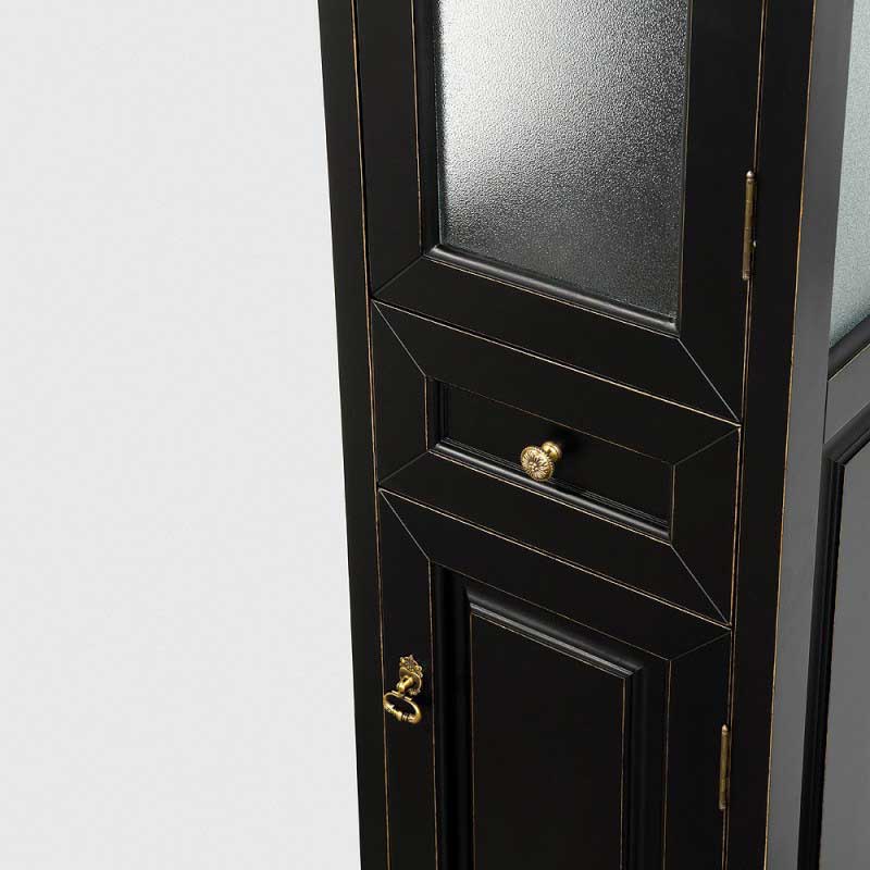 Wyndham Collection Andover Traditional Bathroom Cabinet - Black WC-TFS065-BLK 3