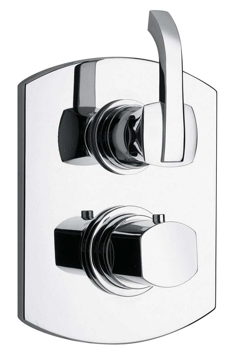 Jewel Faucets Thermostatic Valve Body and J11 Series Trim, Designer Finish 11690RIT-X