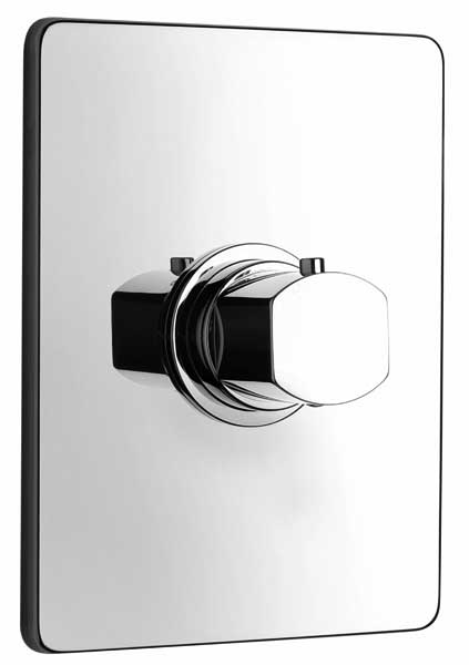 Jewel Faucets High Flow Thermostatic  Valve Body and J12 Series Chrome Trim, 12711RIT