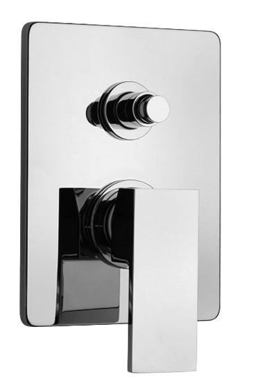 Jewel Faucets Pressure Balanced Valve Body With Diverter and J12 Series Trim, Designer Finish 12797RIT-X