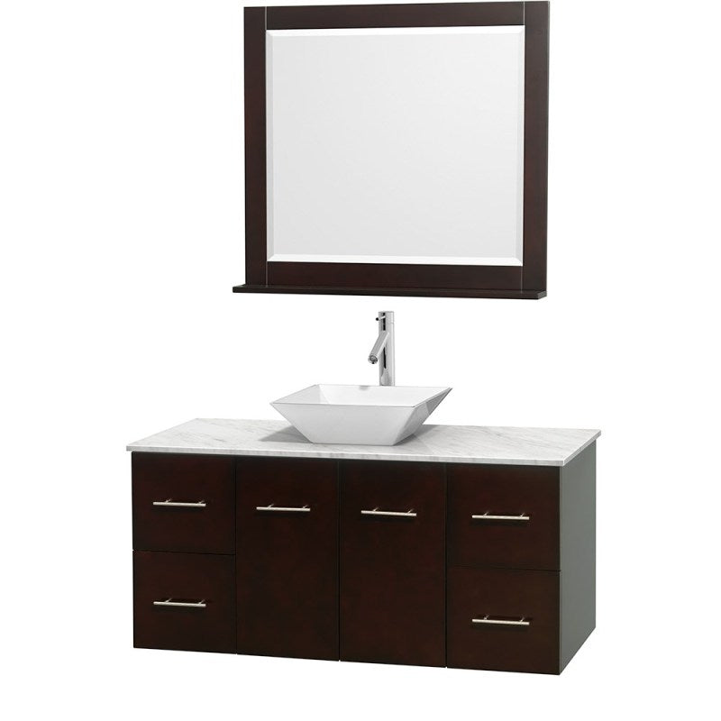 Wyndham Collection Centra 48" Single Bathroom Vanity Set for Vessel Sink - Espresso WC-WHE009-48-SGL-VAN-ESP 6