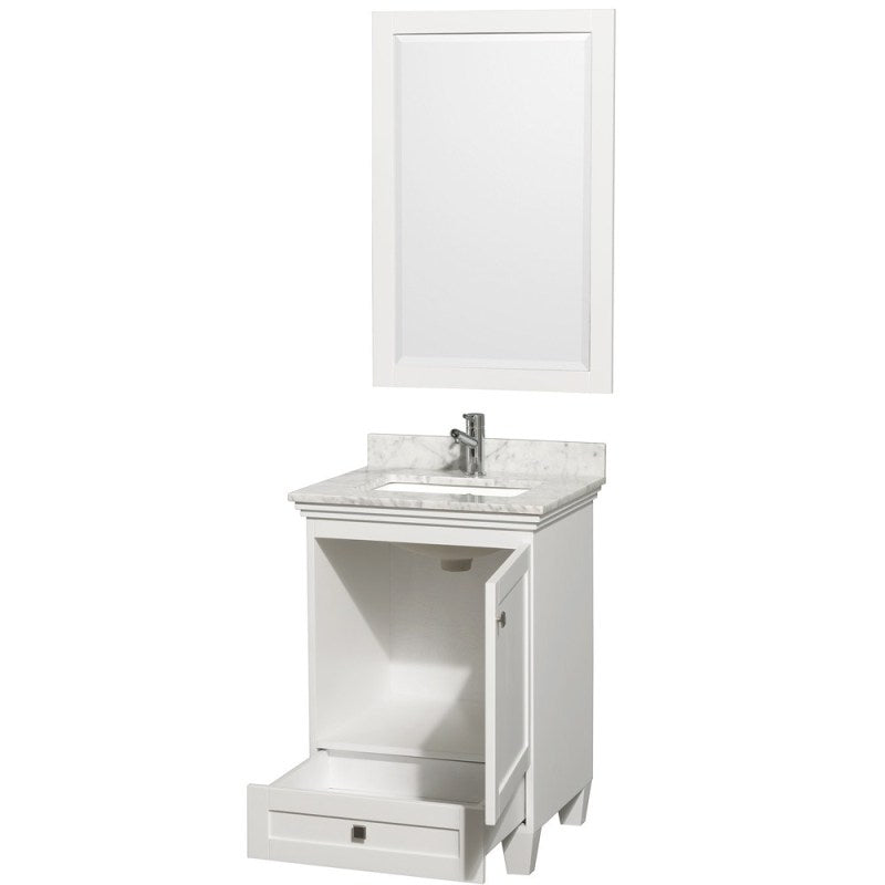 Wyndham Collection Acclaim 24" Single Bathroom Vanity - White WC-CG8000-24-WHT 4