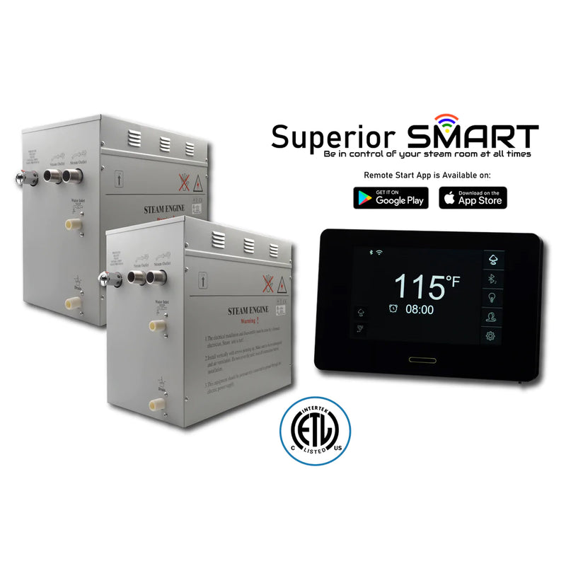 Superior Smart Steam Generator (WiFi) 24kw