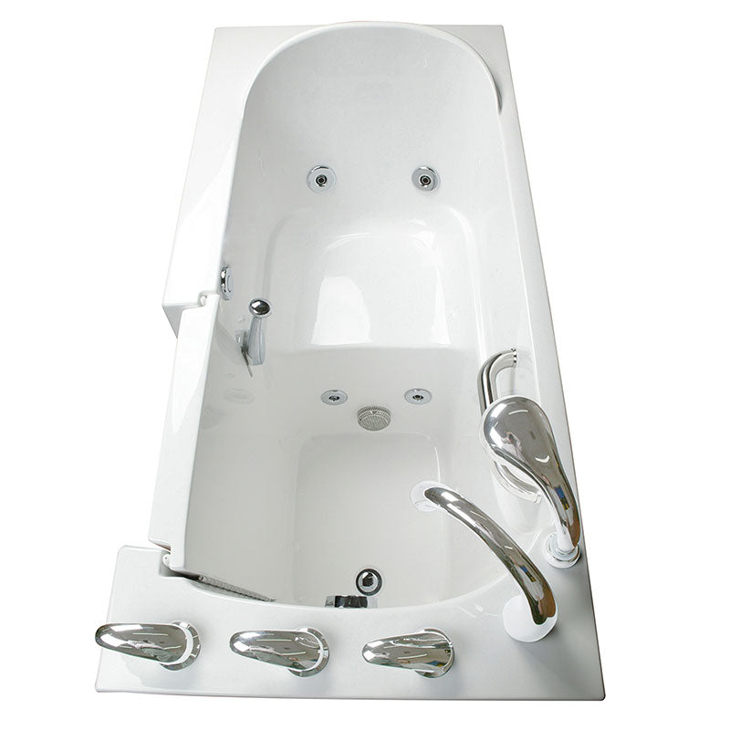Ella's Bubbles 265303 Narrow 26-in Wide Hydro Massage Walk In Bath 3
