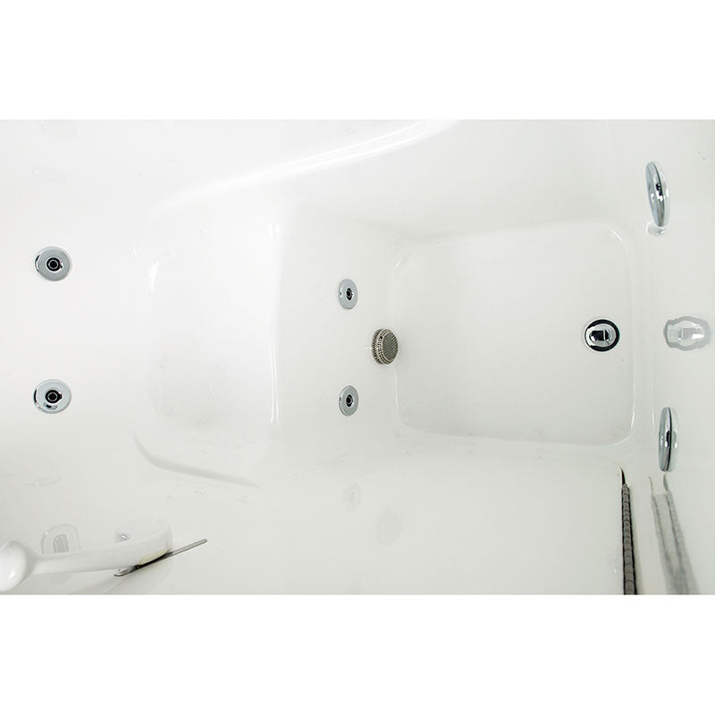 Ella's Bubbles 305503 Deep 46-in High Hydro Massage Walk In Bath 7