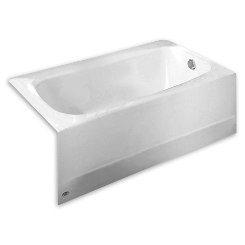 American Standard Cambridge 60" x 32" Americast Whirlpool Bathtub with Right Hand Outlet 3