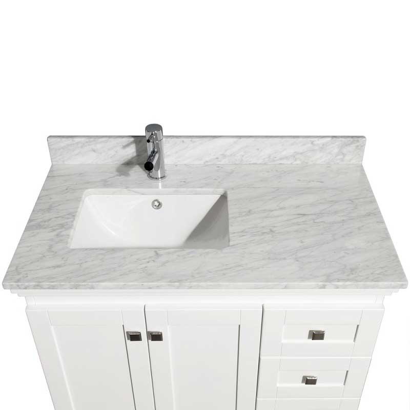 Wyndham Collection Acclaim 36" Single Bathroom Vanity - White WC-CG8000-36-WHT 6