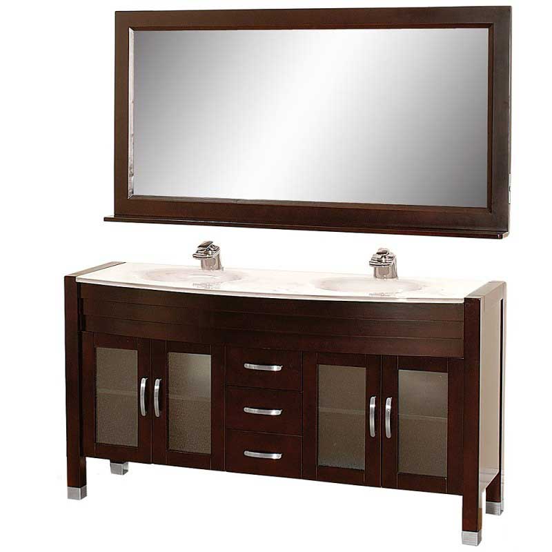 Wyndham Collection Daytona 63" Double Bathroom Vanity Set - Espresso w/ Drawers WC-A-W2200-63-ESP 2