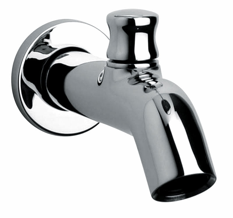 Jewel Faucets Cast Brass Traditional 6" Tub Spout With Diverter in Chrome 43100