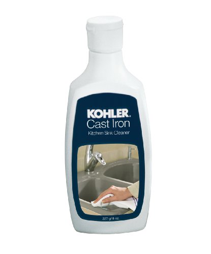 Kohler K-1012525 Cast Iron Kitchen Sink Cleaner, 8 oz Bottle
