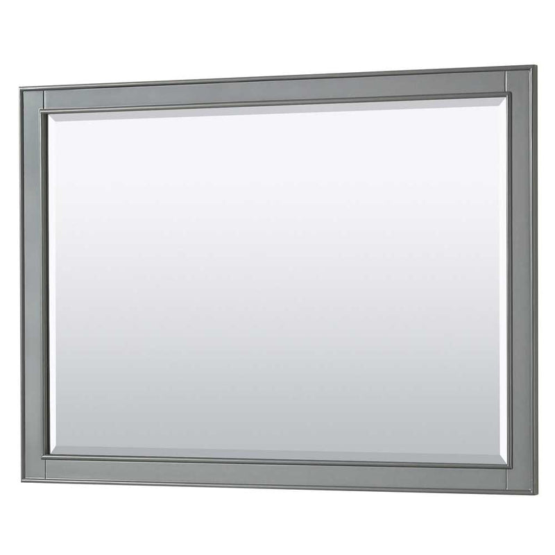 Deborah 48 Inch Single Bathroom Vanity in Dark Gray - 45