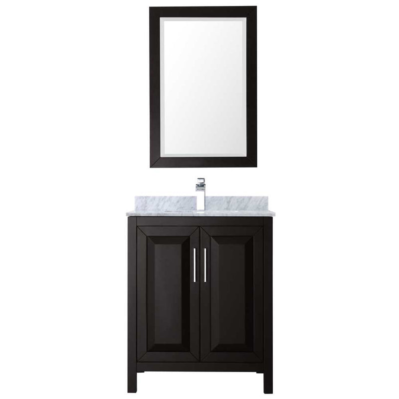 Daria 30 Inch Single Bathroom Vanity in Dark Espresso - 29