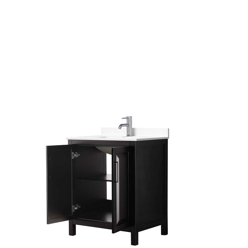 Daria 30 Inch Single Bathroom Vanity in Dark Espresso - 41