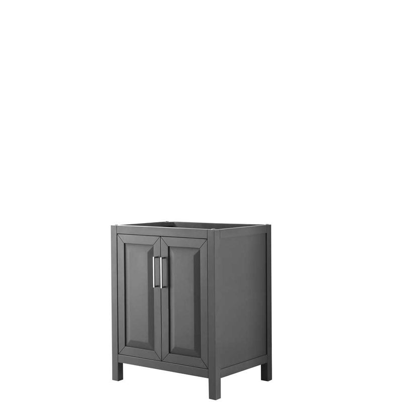 Daria 30 Inch Single Bathroom Vanity in Dark Gray