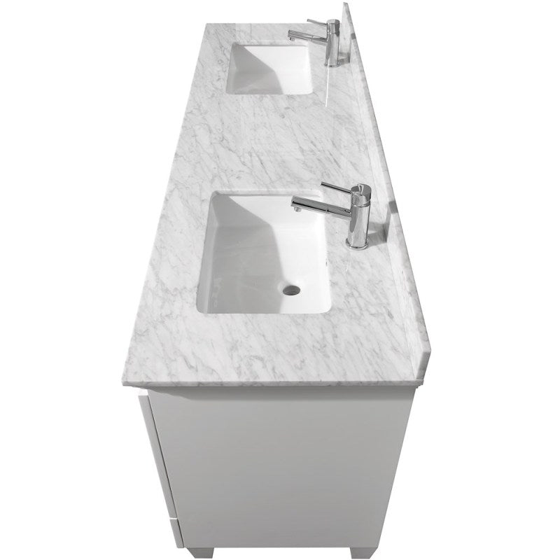 Wyndham Collection Acclaim 72" Double Bathroom Vanity - White WC-CG8000-72-WHT 7