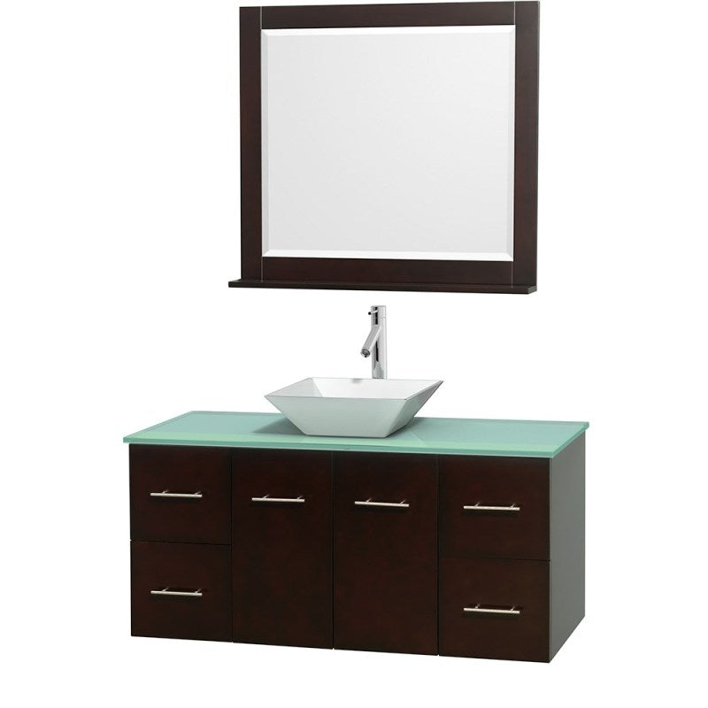 Wyndham Collection Centra 48" Single Bathroom Vanity Set for Vessel Sink - Espresso WC-WHE009-48-SGL-VAN-ESP 7