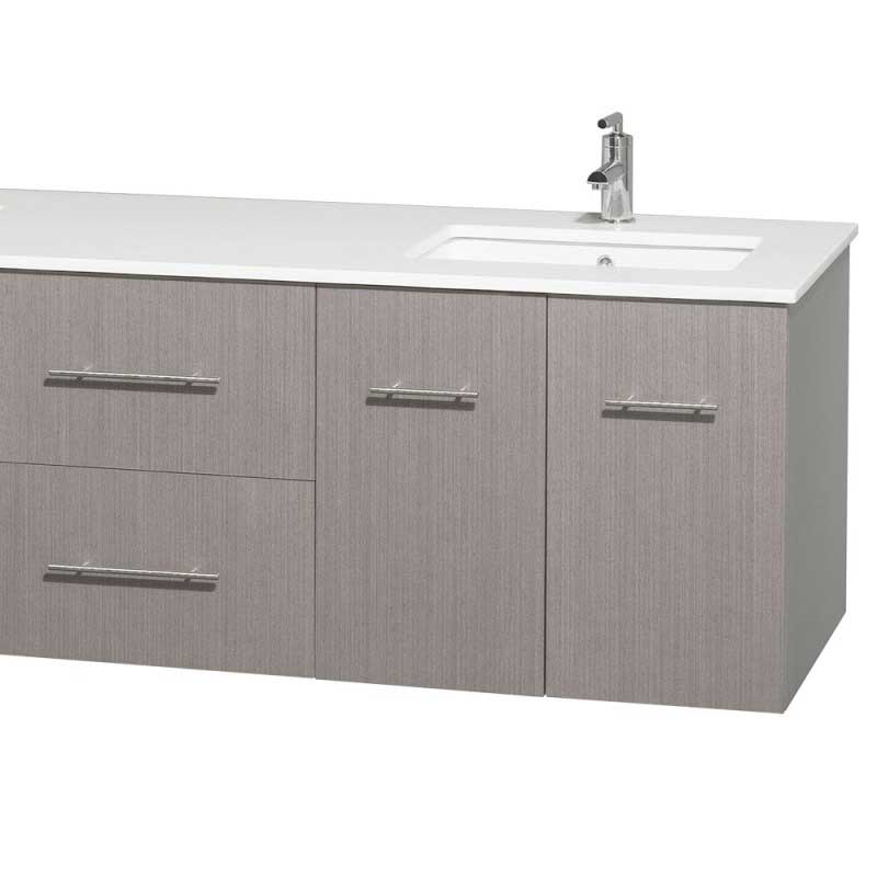 Wyndham Collection Centra 72" Double Bathroom Vanity for Undermount Sinks - Gray Oak WC-WHE009-72-DBL-VAN-GRO- 7