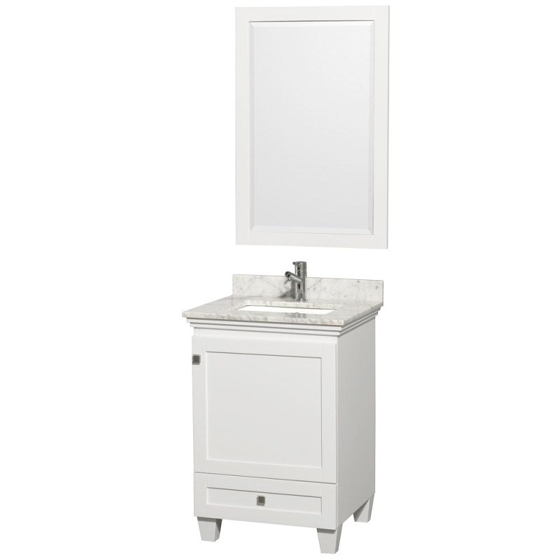 Wyndham Collection Acclaim 24" Single Bathroom Vanity - White WC-CG8000-24-WHT