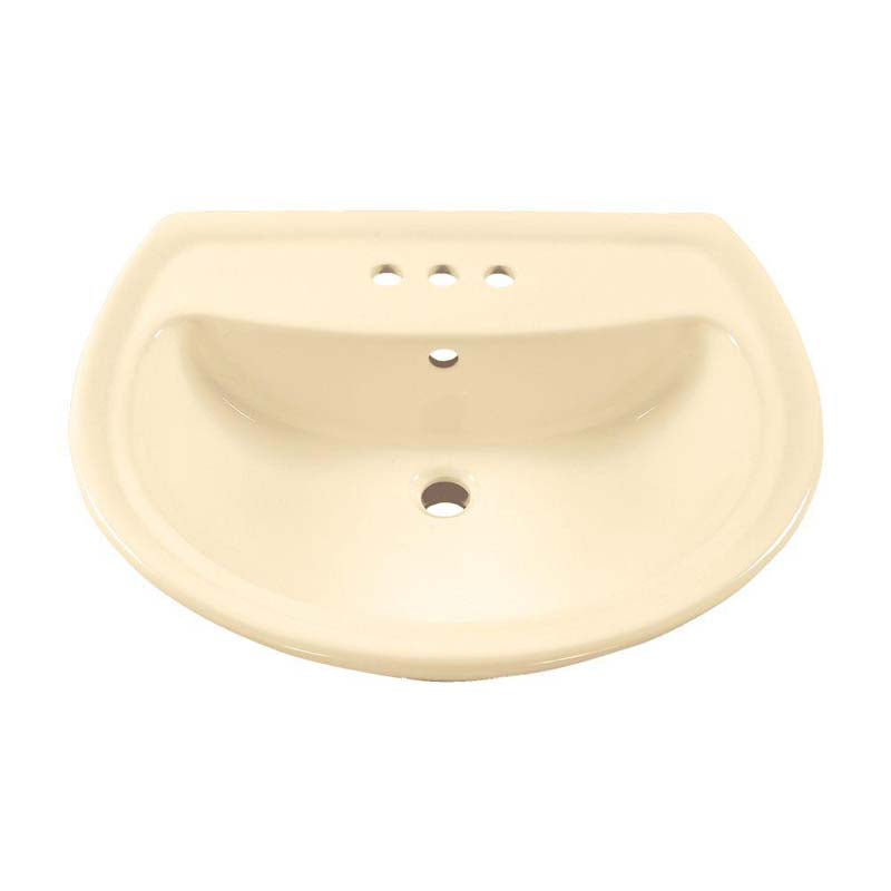 American Standard 0236.004.021 Cadet Pedestal Sink Basin in Bone