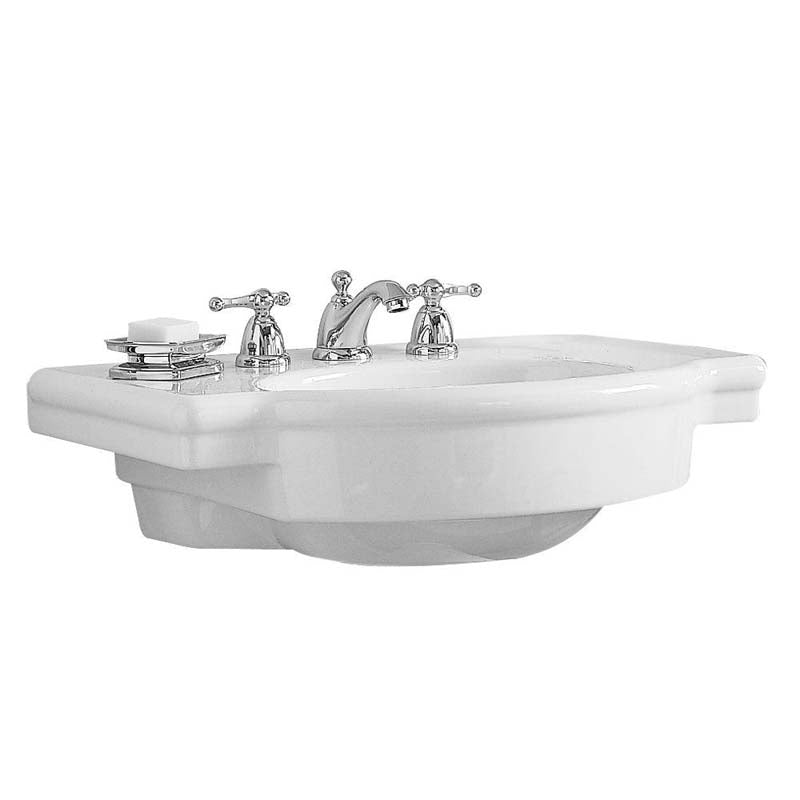 American Standard 0282.008.020 Retrospect 27" W Pedestal Sink Basin in White