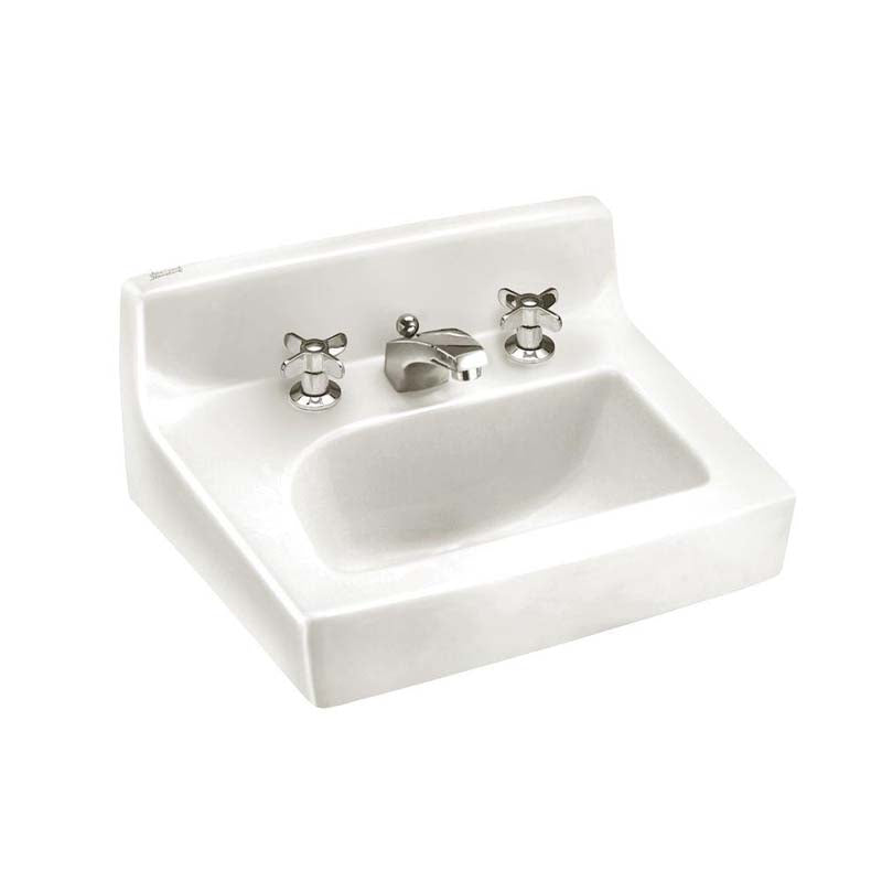 American Standard 0373.050.020 Penlyn Wall-Mount Bathroom Sink in White