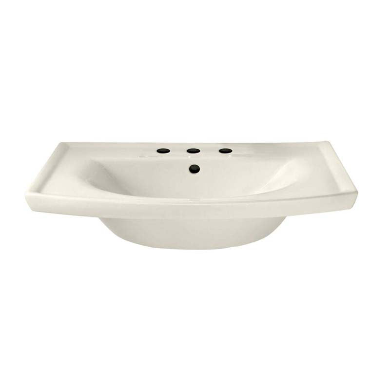 American Standard 0404.008.222 Tropic Grande 27" Pedestal Sink Basin in Linen