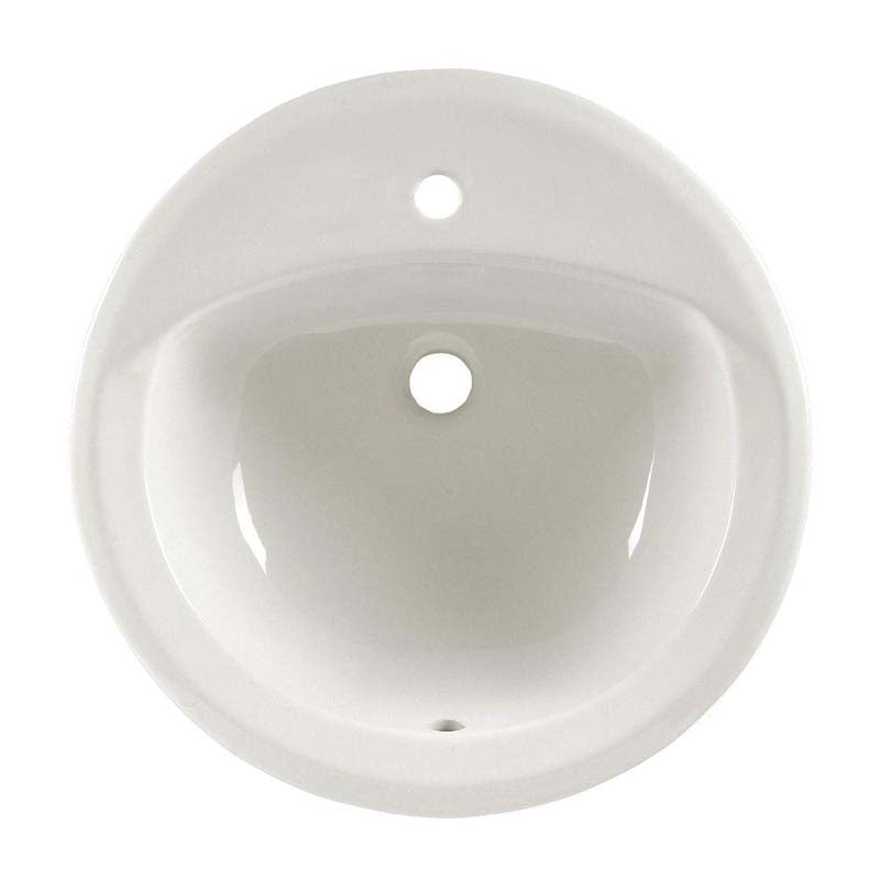 American Standard 0490.156.020 Rondalyn Self-Rimming Bathroom Sink in White