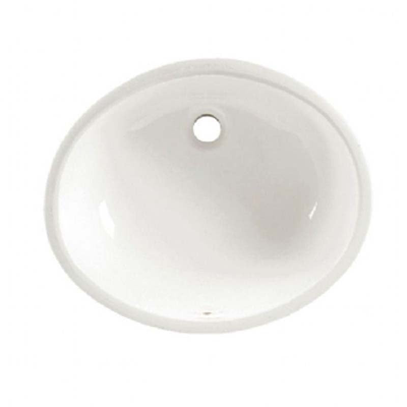 American Standard 0496.221.020 Ovalyn Undermount Bathroom Sink in White