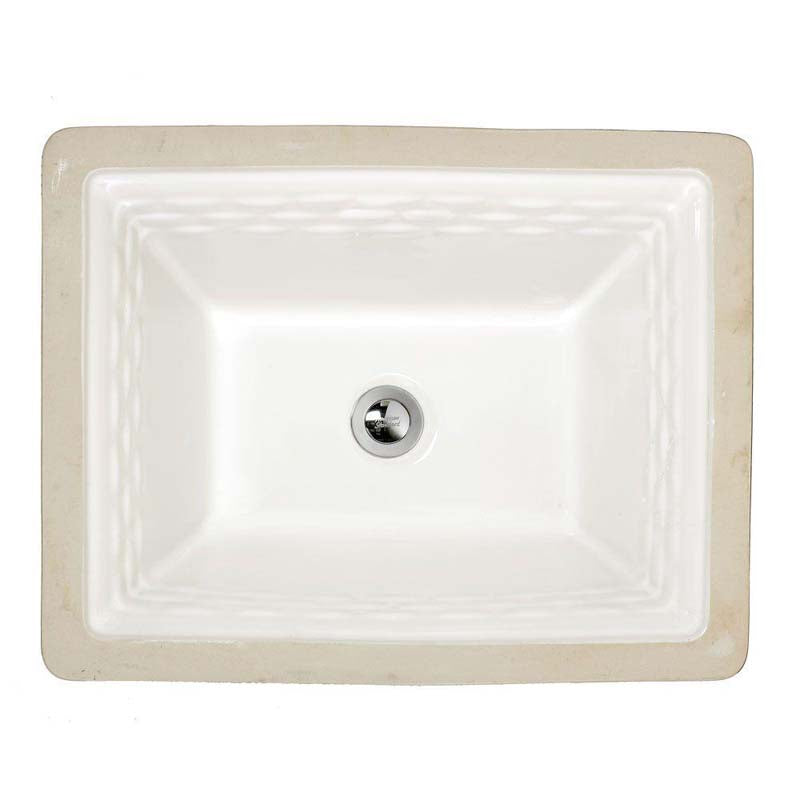 American Standard 0615.000.020 Portsmouth Undermount Bathroom Sink in White