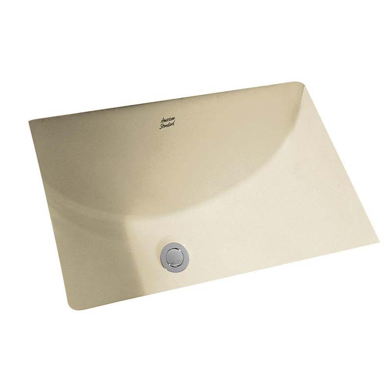 American Standard 0618.000.222 Studio Rectangular Undermount Bathroom Sink in Linen
