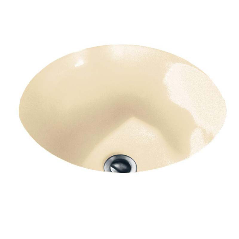 American Standard 0630.000.021 Orbit Undermount Bathroom Sink in Bone