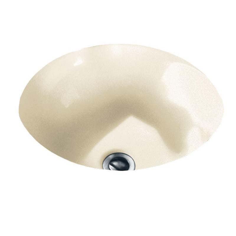 American Standard 0630.000.222 Orbit Undermount Bathroom Sink in Linen