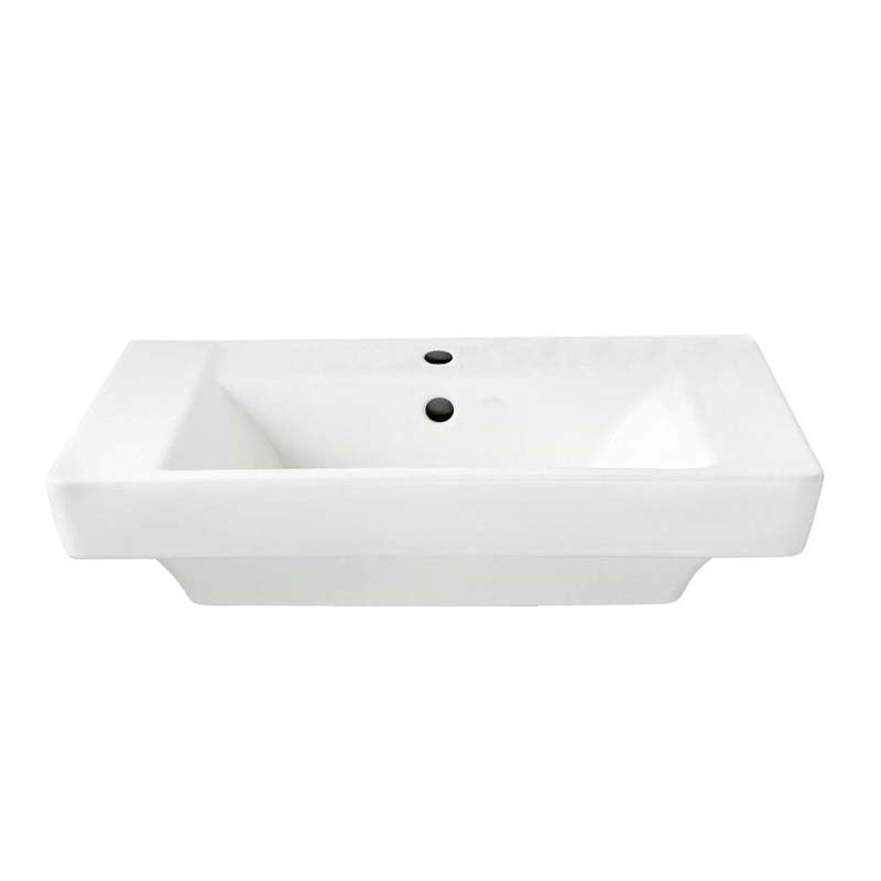 American Standard 0641.001.020 Boulevard 5" Pedestal Sink Basin in White