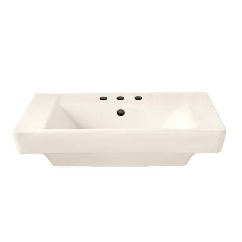 American Standard 0641.008.222 Boulevard 24" Pedestal Sink Basin with 8" Faucet Centers in Linen