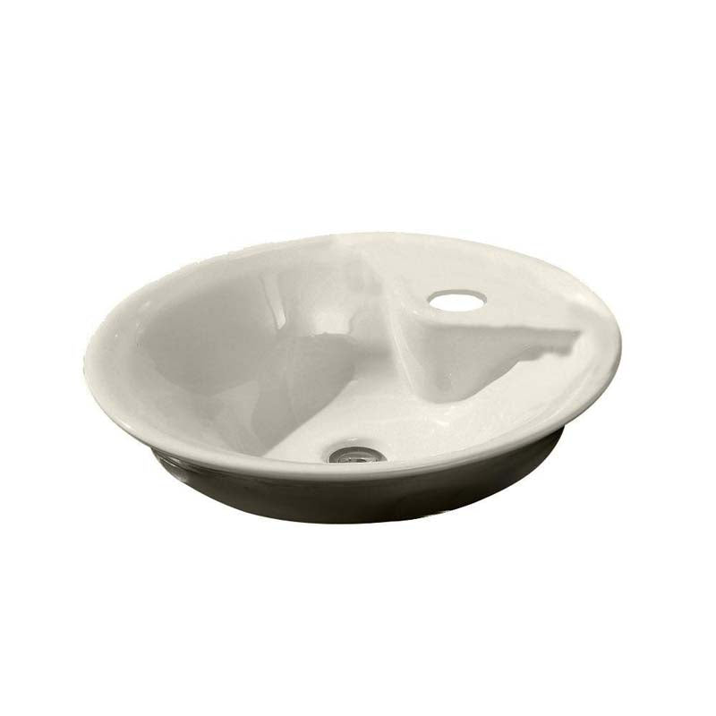 American Standard 0670.000.222 Morning Vitreous China Vessel Sink in Linen