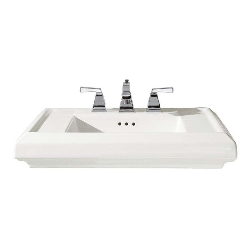 American Standard 0780.008.020 Town Square Pedestal Sink Basin in White